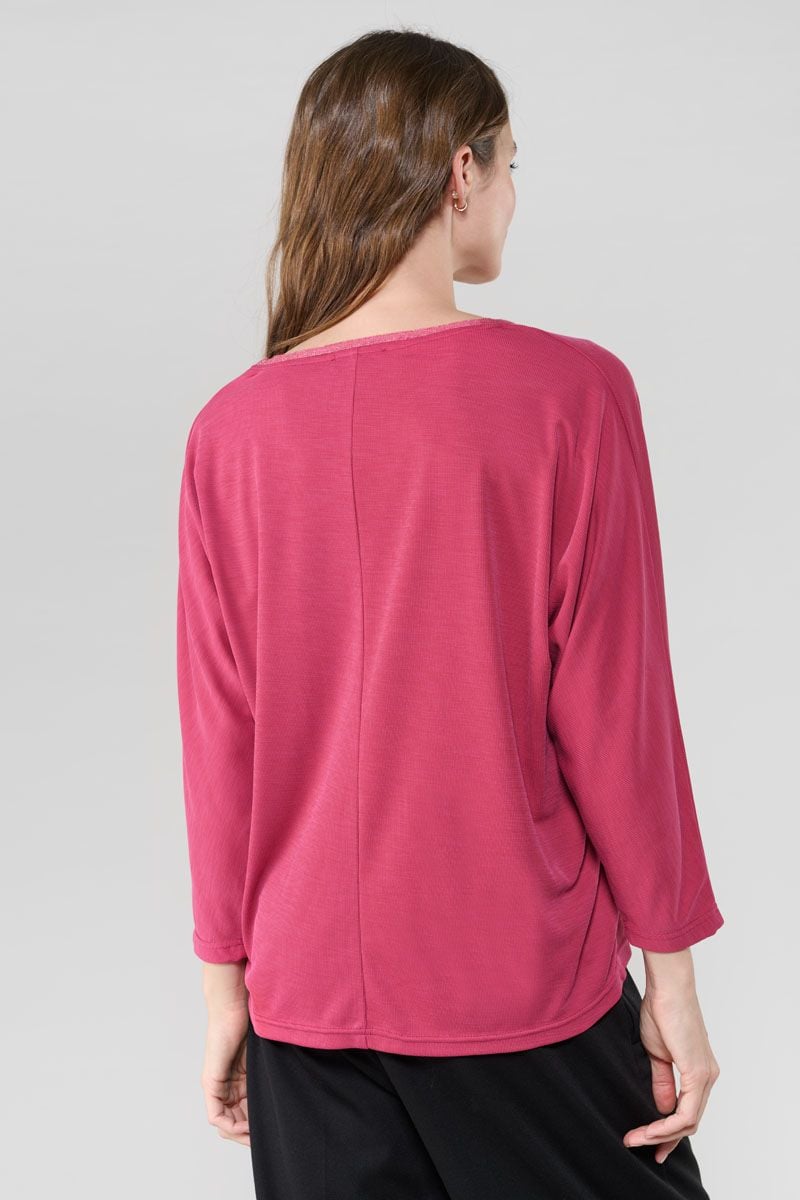 Le Temps Des Cerises T-shirt Cepada Framboise