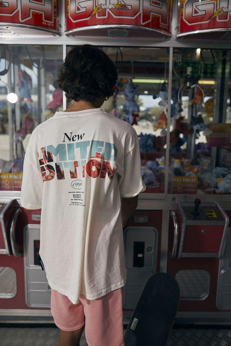 le temps des cerises T-shirt Chasubo crème