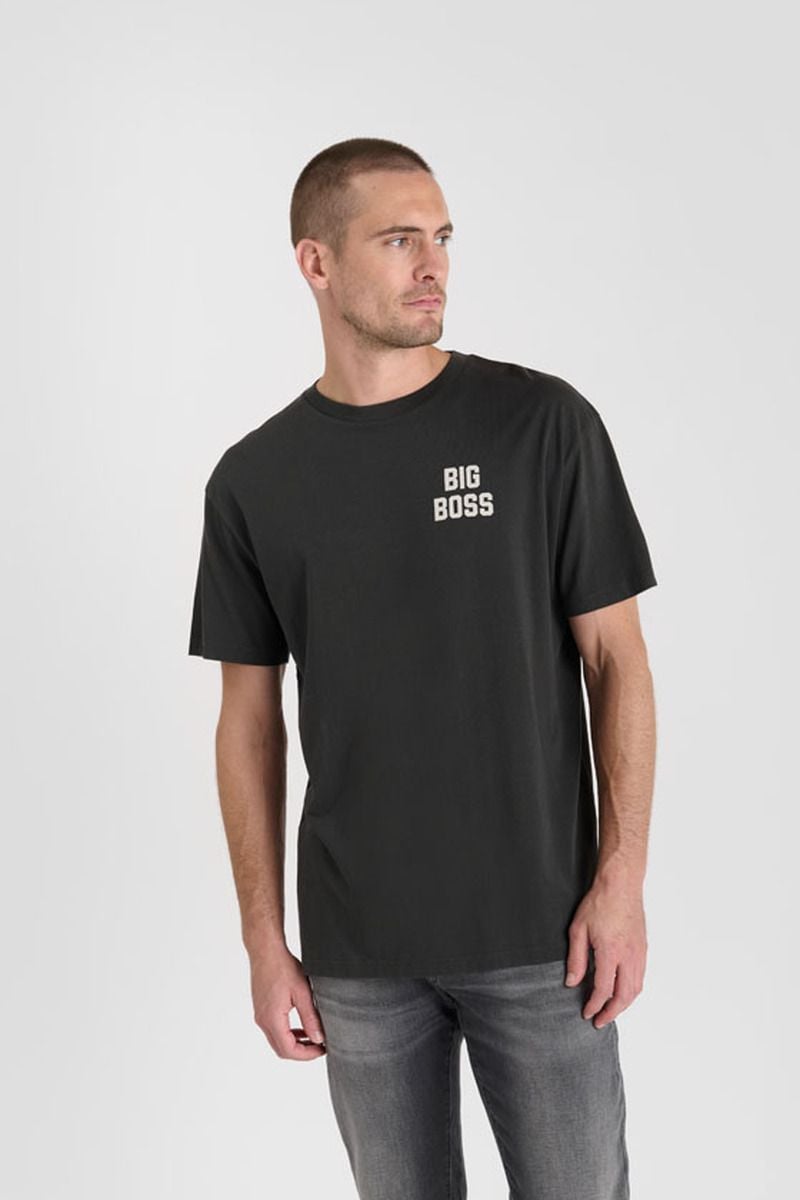 Le Temps Des Cerises T-shirt Clarkson Gris Imprimé