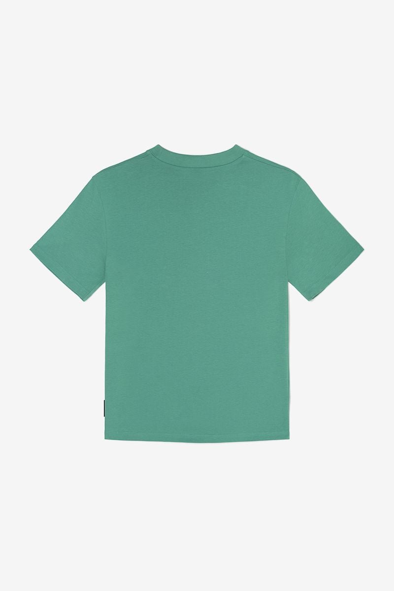 Le Temps Des Cerises T-shirt Coznerbo Vert Imprimé