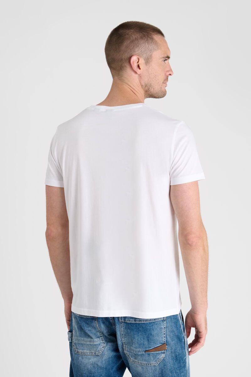 Le Temps Des Cerises T-shirt Danis Blanc Imprimé