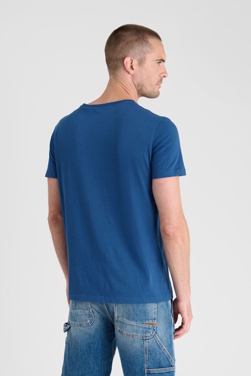Le Temps Des Cerises T-shirt Danis Bleu Imprimé
