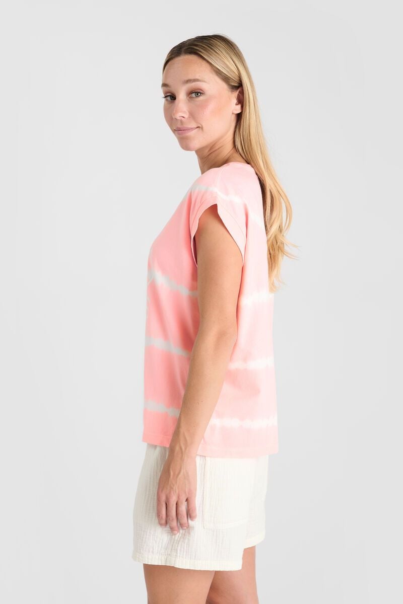 Le Temps Des Cerises T-shirt Dave Rose Tie And Dye