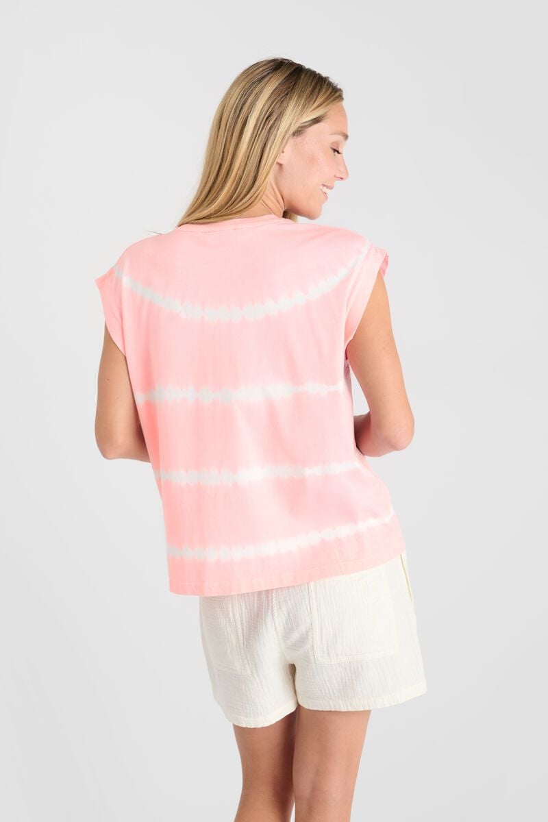 Le Temps Des Cerises T-shirt Dave Rose Tie And Dye