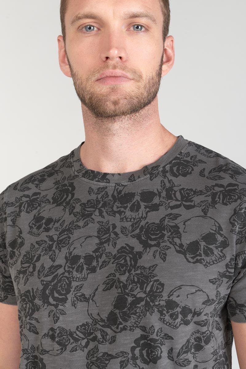 le temps des cerises T-shirt Facto gris et noir
