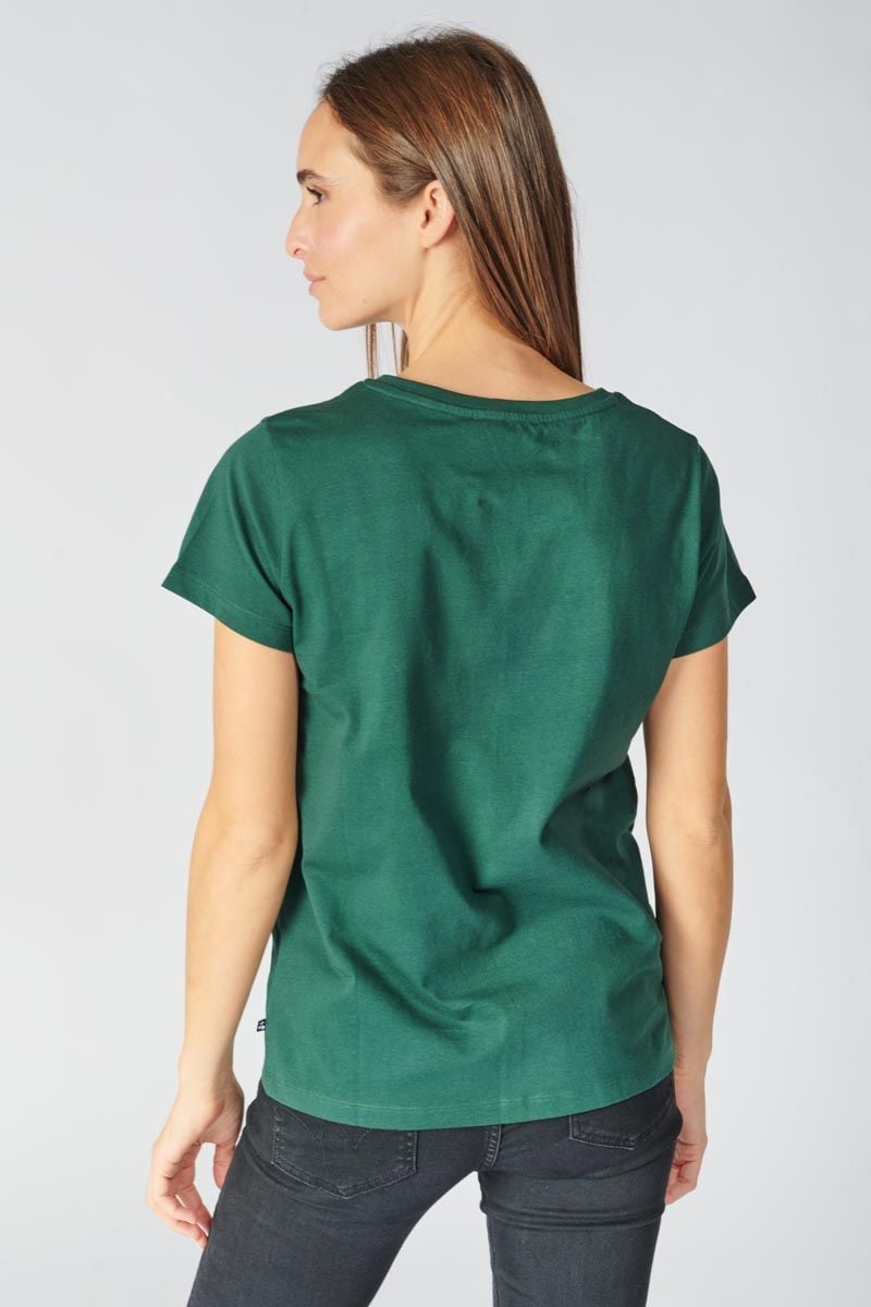 Le Temps Des Cerises T-shirt Frankie Vert Sapin