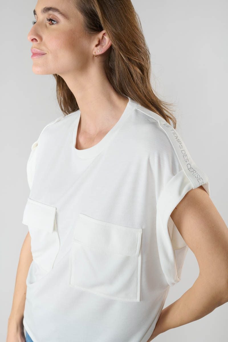 Le Temps Des Cerises T-shirt Freesia Crème