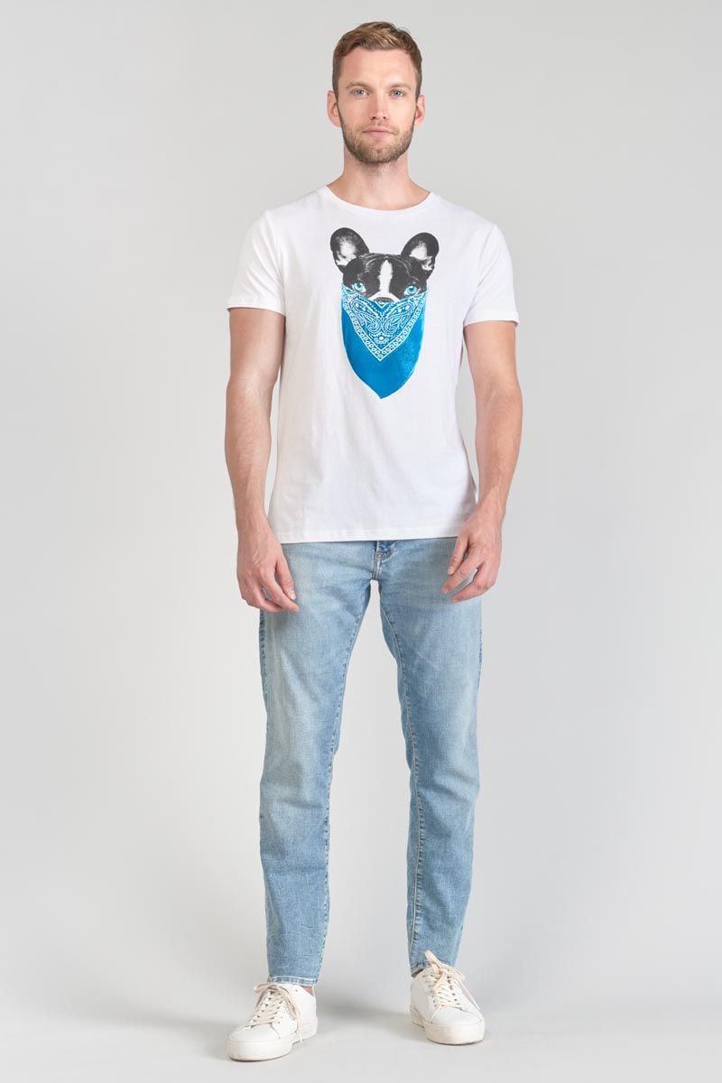 Le Temps Des Cerises T-shirt Gan Blanc Imprimé