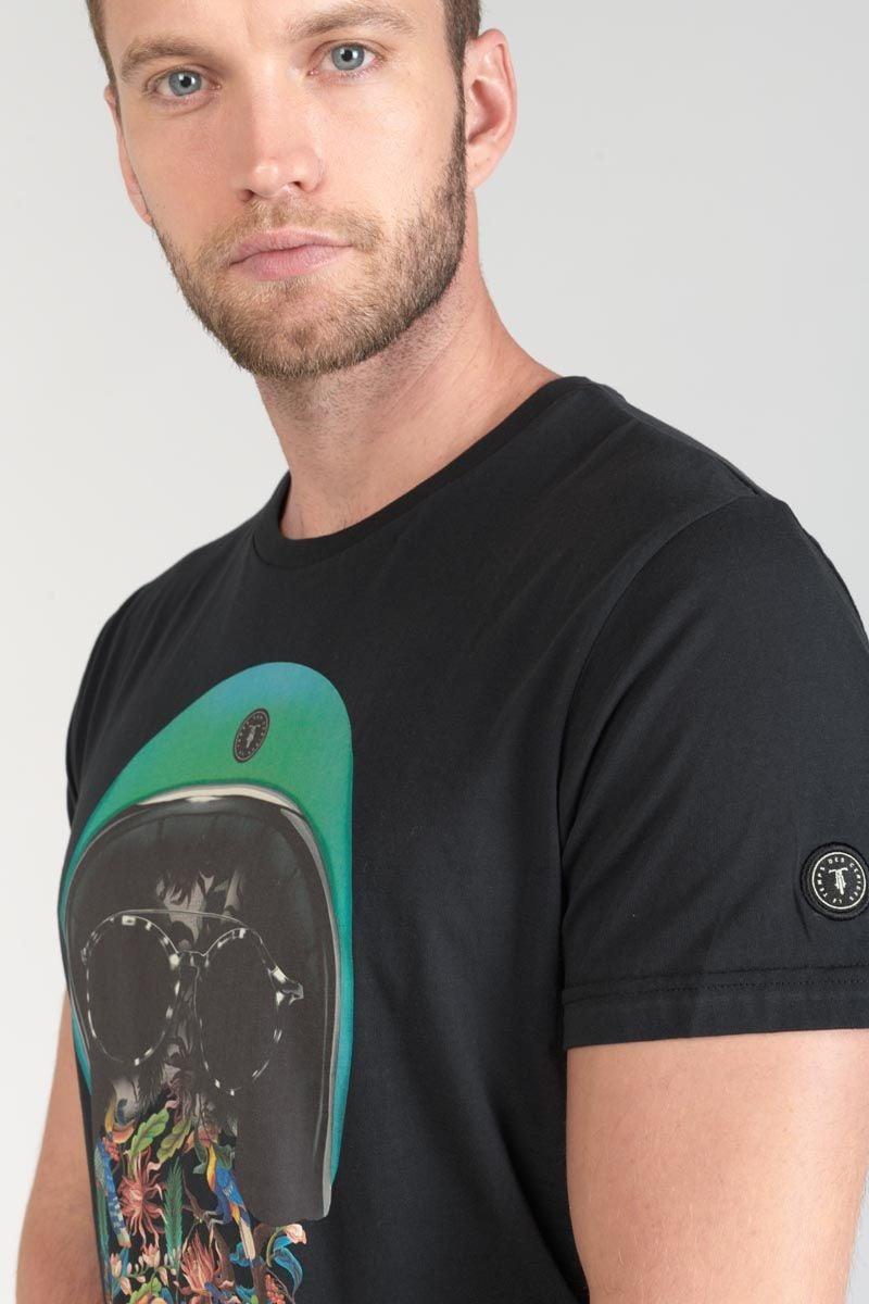 Le Temps Des Cerises T-shirt Gregor Noir Imprimé