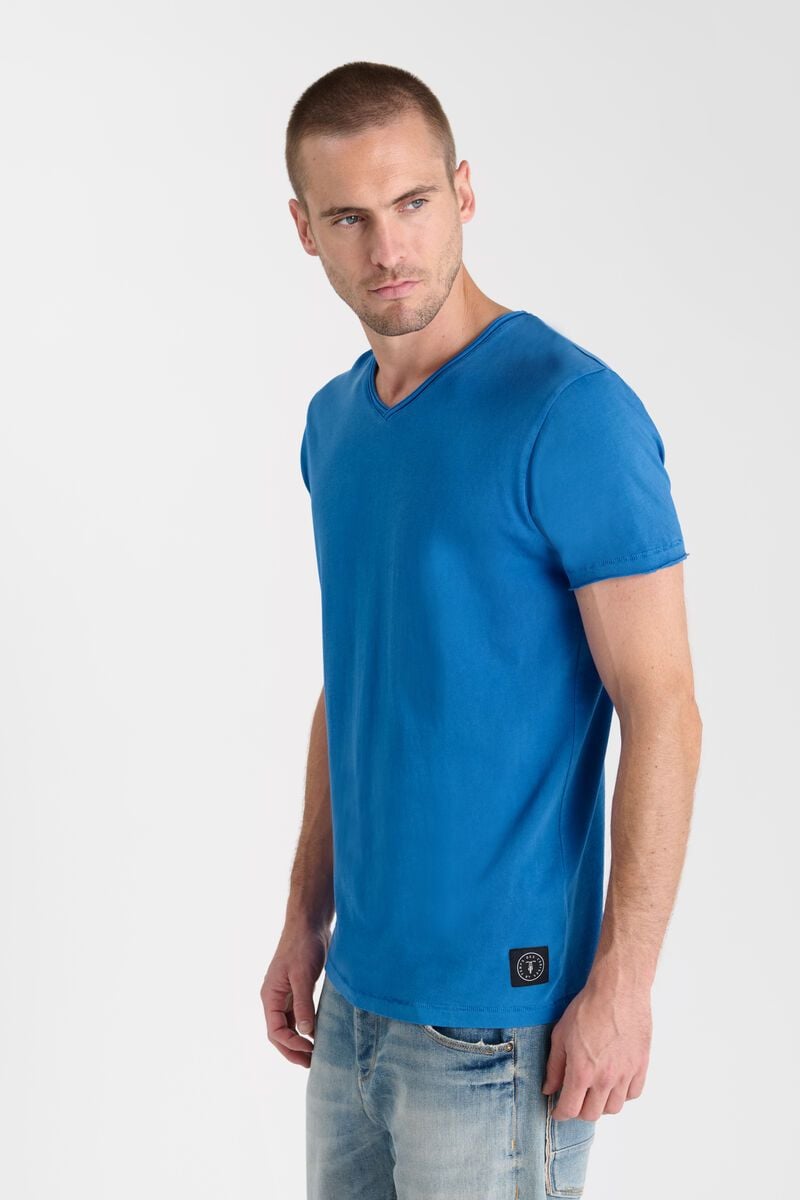 Le Temps Des Cerises T-shirt Gribs Bleu