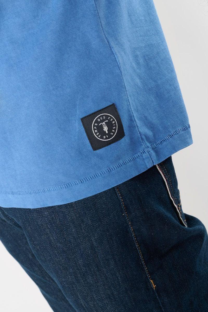 Le Temps Des Cerises T-shirt Gribs Bleu