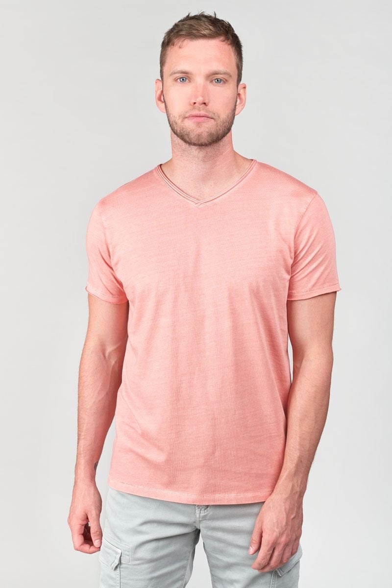 le temps des cerises T-shirt Gribs saumon