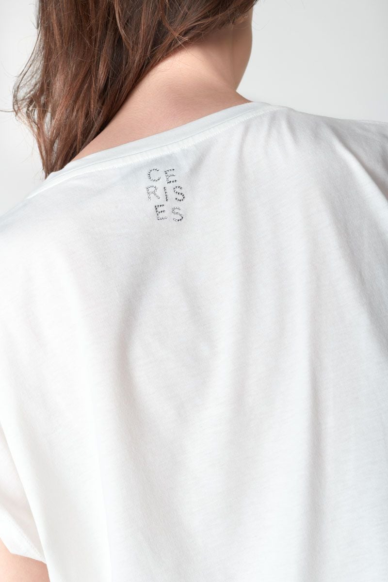 Le Temps Des Cerises T-shirt Guara Blanc