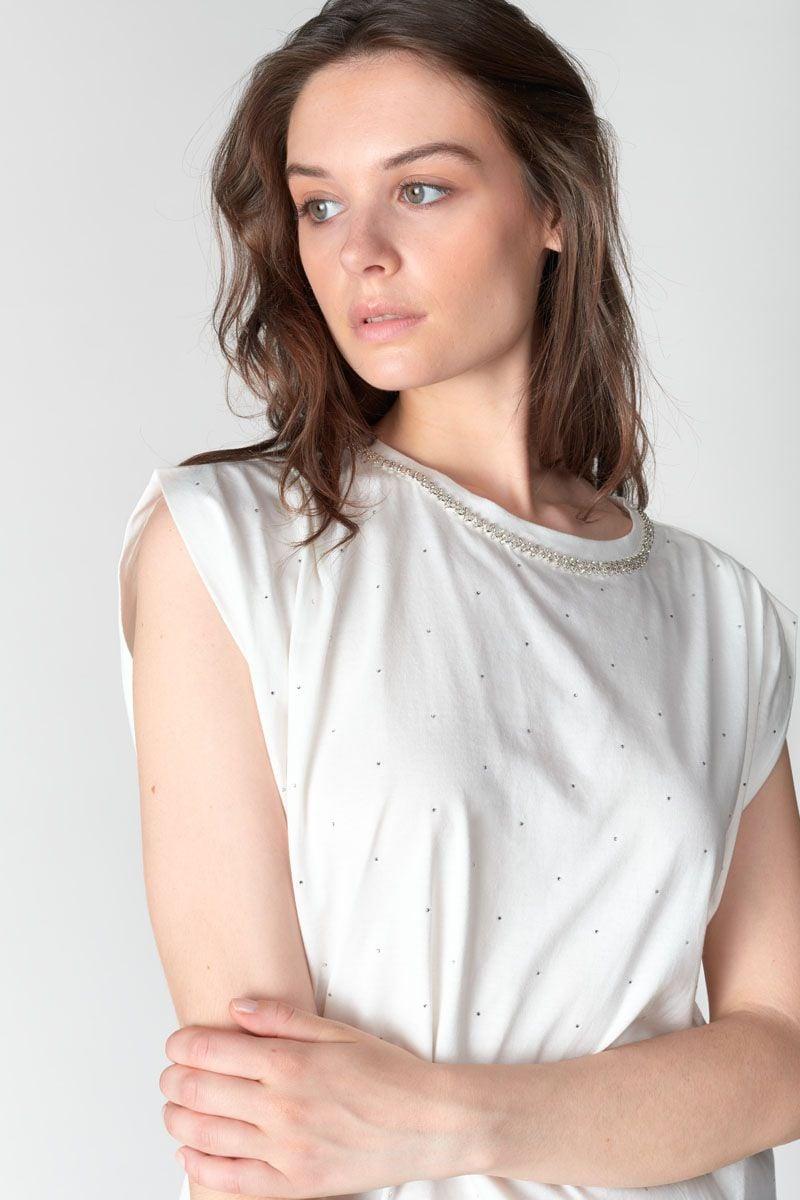 le temps des cerises T-shirt Guara blanc