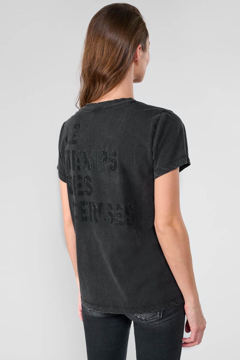 Le Temps Des Cerises T-shirt Hagri Noir