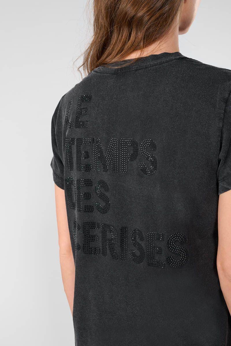 Le Temps Des Cerises T-shirt Hagri Noir