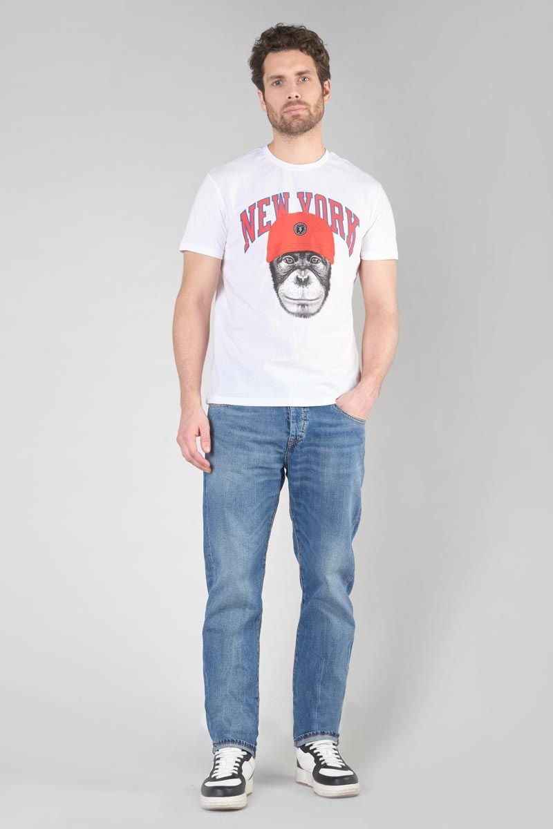 Le Temps Des Cerises T-shirt Hira Blanc Imprimé