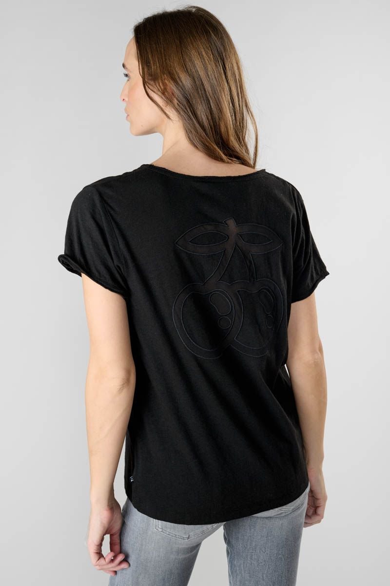 Le Temps Des Cerises T-shirt Isabella Noir
