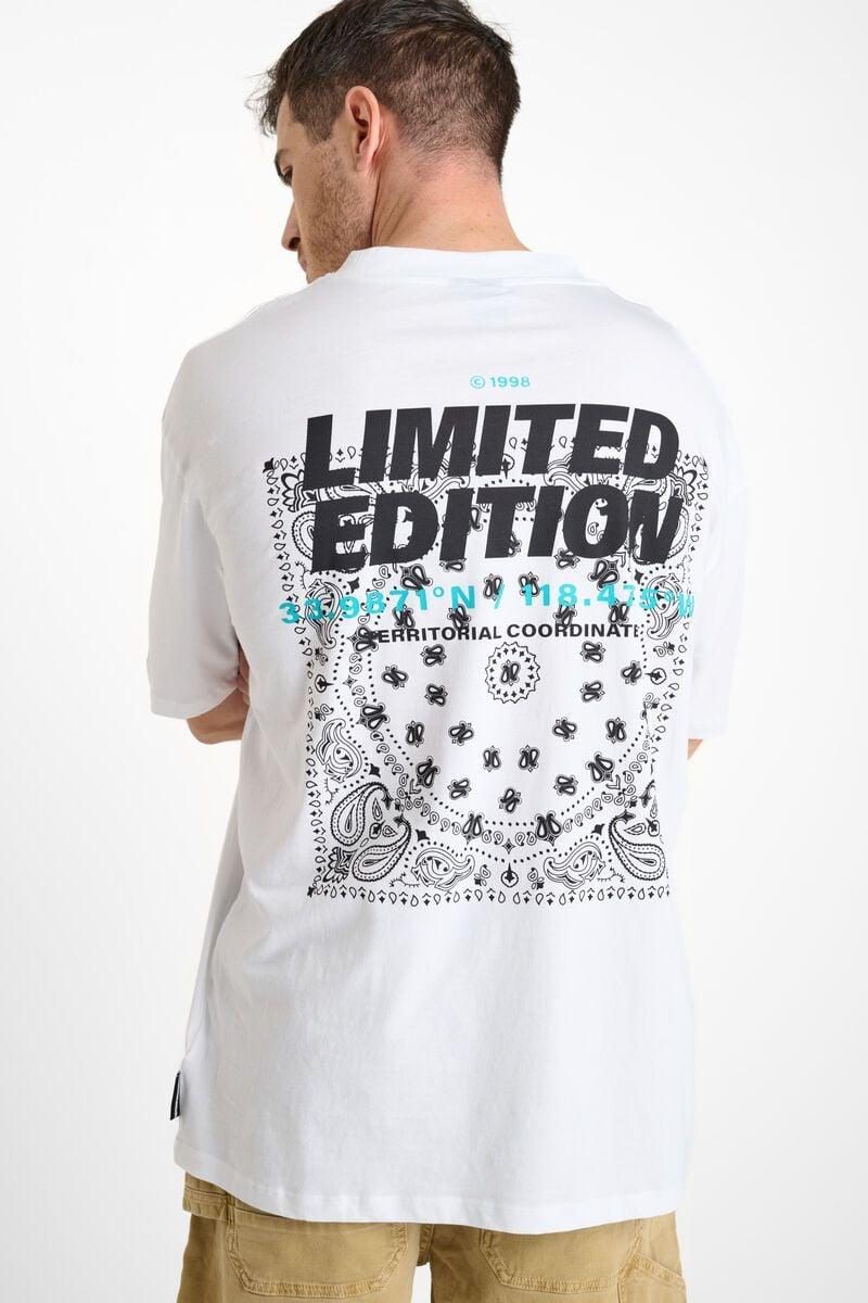 Le Temps Des Cerises T-shirt Jackbo Blanc Imprimé