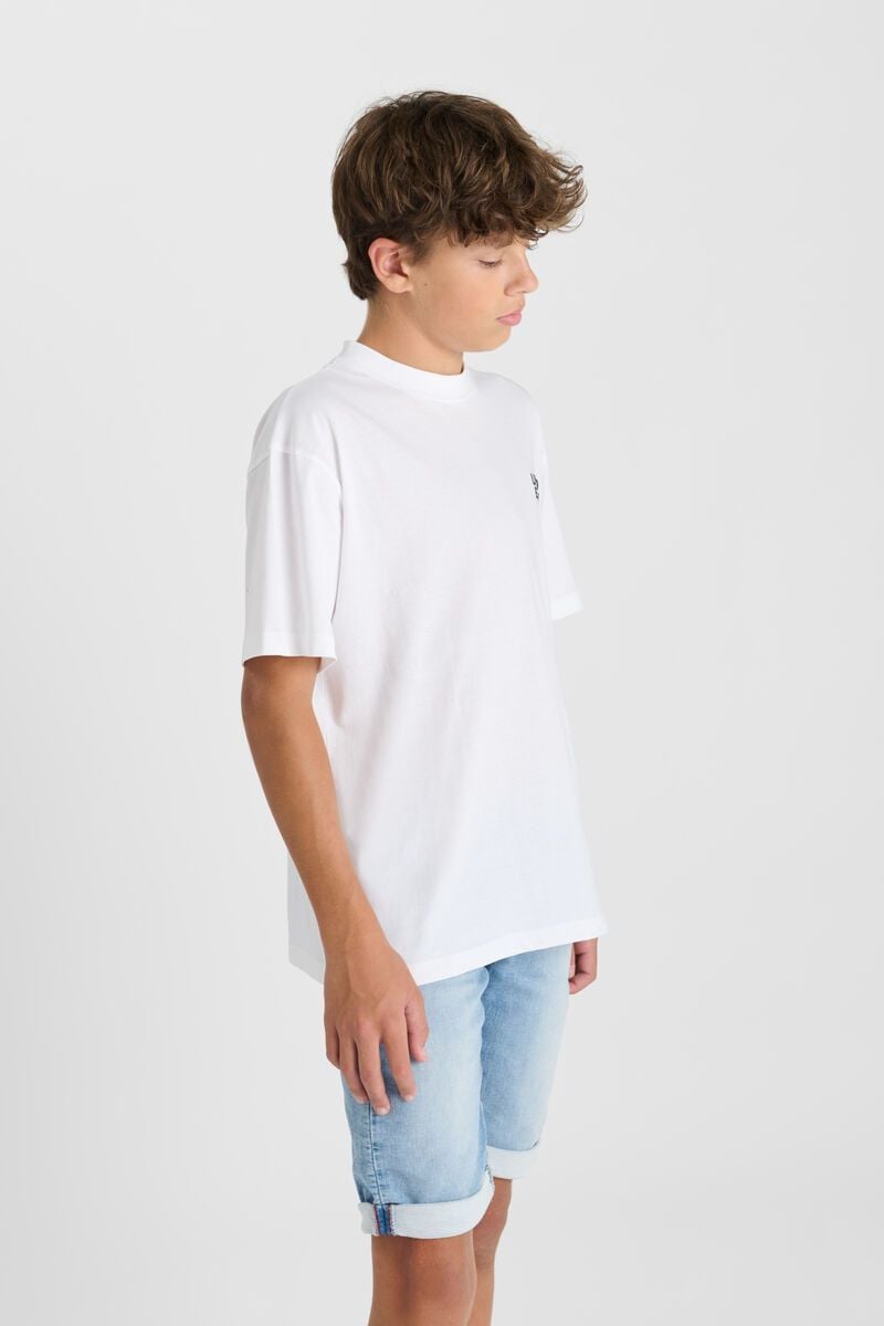 Le Temps Des Cerises T-shirt Jackbo Blanc Imprimé