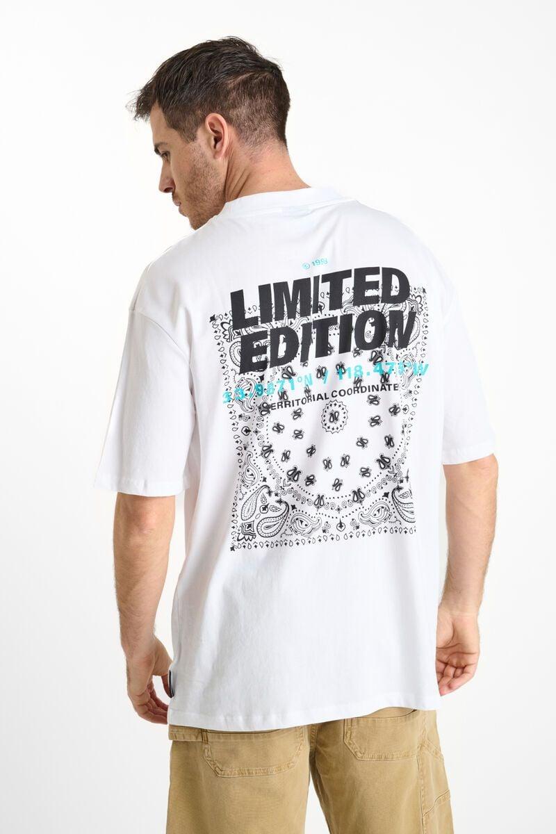 le temps des cerises T-shirt Jackbo blanc imprimé