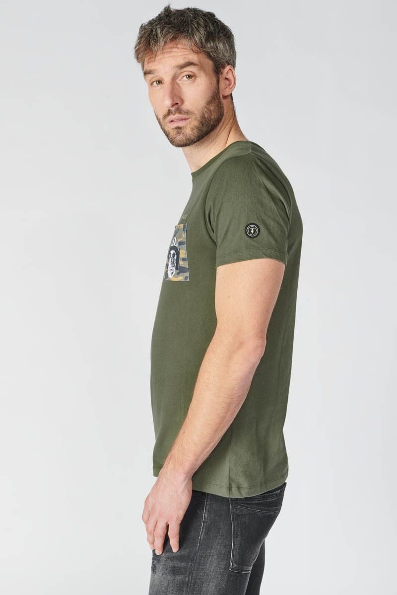 Le Temps Des Cerises T-shirt Kaiser Vert Kaki