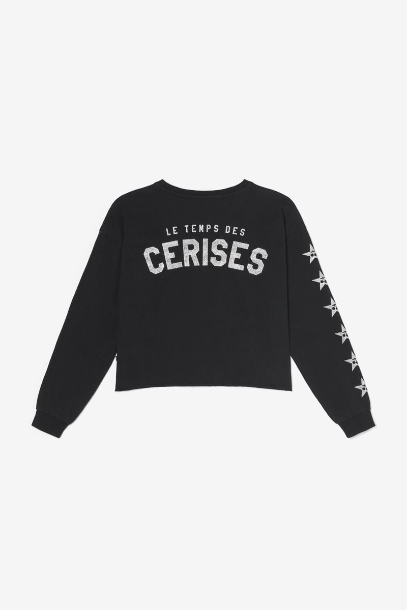 Le Temps Des Cerises T-shirt Kaliegi Noir
