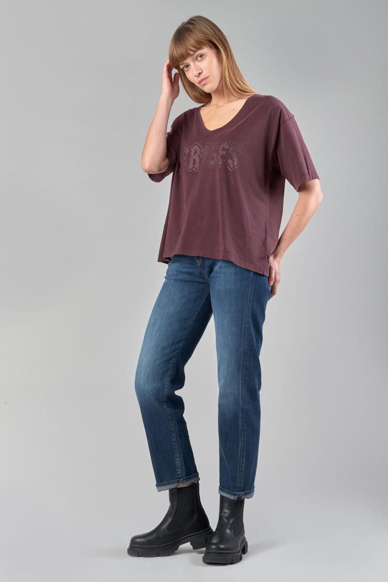 Le Temps Des Cerises T-shirt Kara Lie De Vin