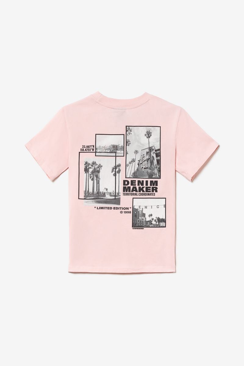 Le Temps Des Cerises T-shirt Karibo Rose