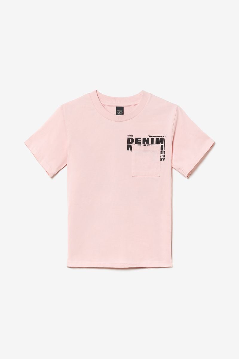 le temps des cerises T-shirt Karibo rose