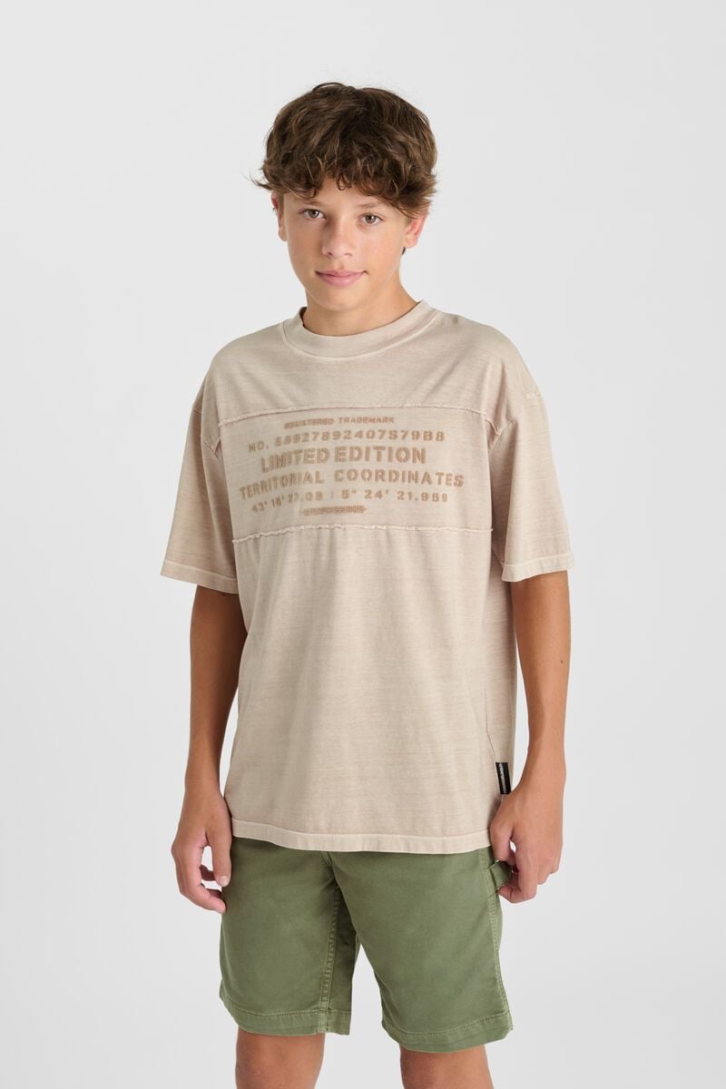 le temps des cerises T-shirt Kolobo beige