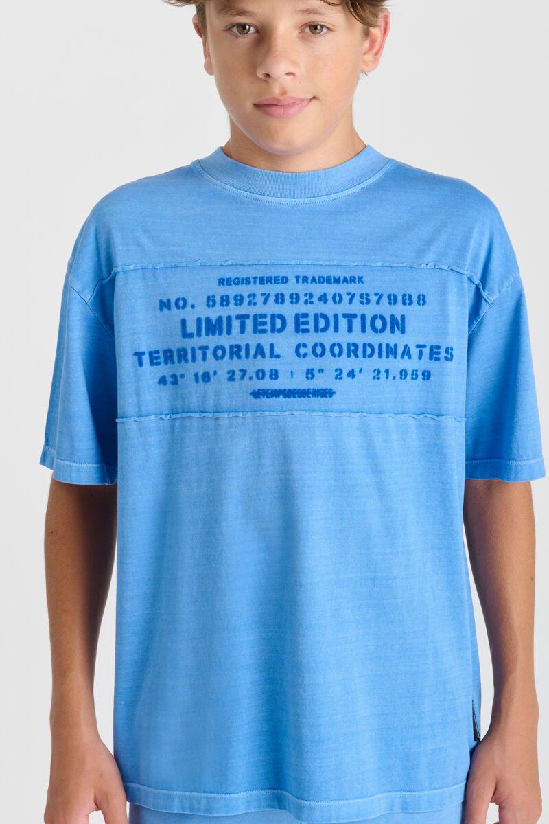 Le Temps Des Cerises T-shirt Kolobo Bleu