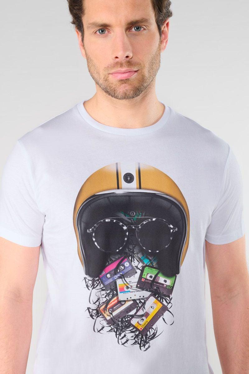 Le Temps Des Cerises T-shirt Lebron Blanc Imprimé