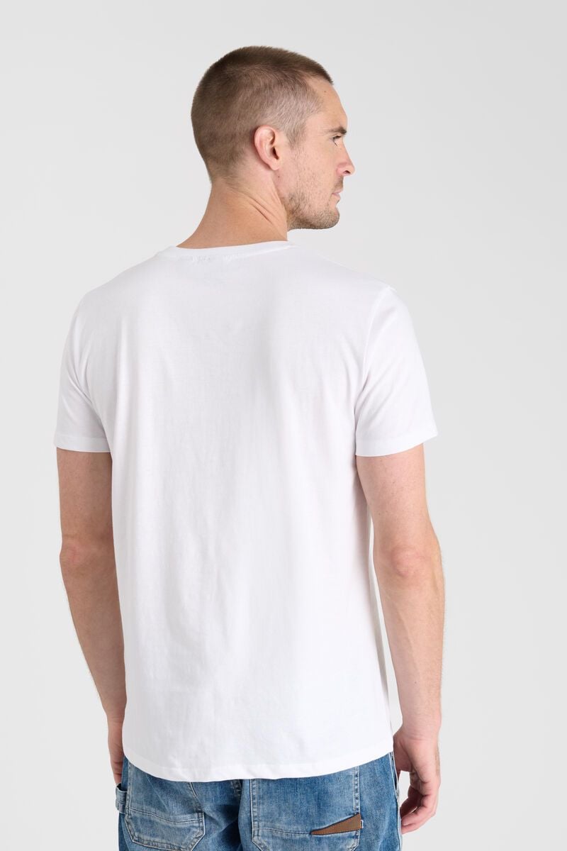 Le Temps Des Cerises T-shirt Lepic Blanc Imprimé