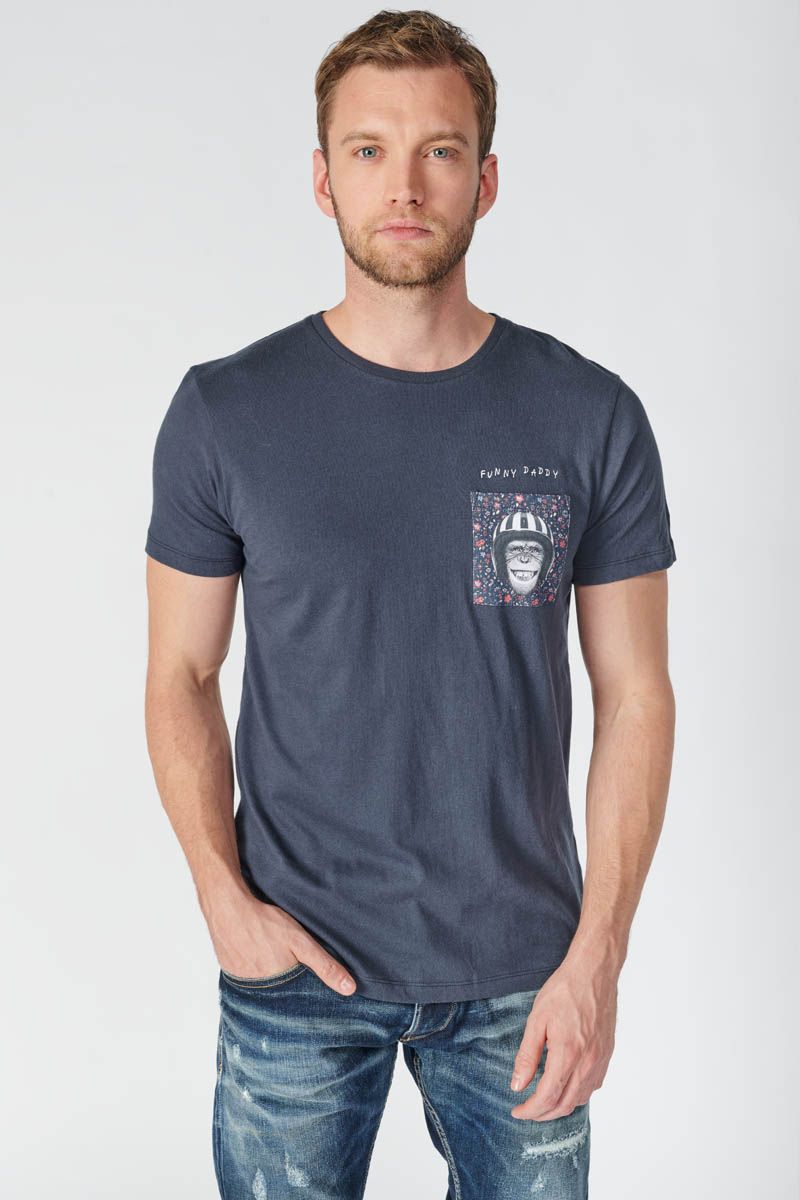 Le Temps Des Cerises T-shirt Lesin Bleu Marine
