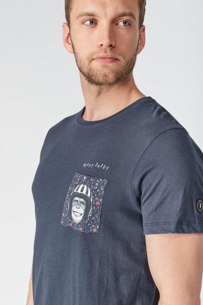 Le Temps Des Cerises T-shirt Lesin Bleu Marine