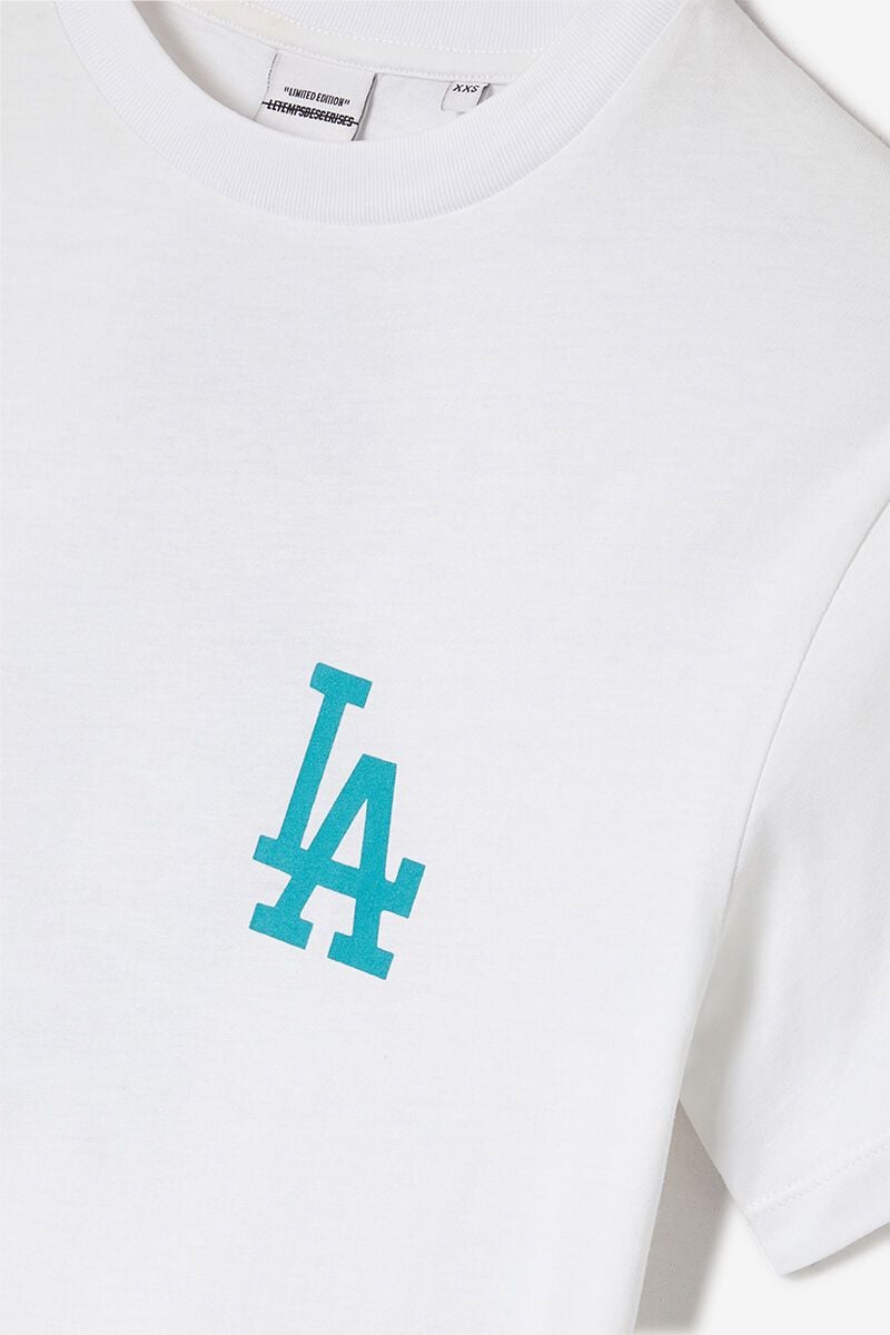 Le Temps Des Cerises T-shirt Lombo Blanc Imprimé