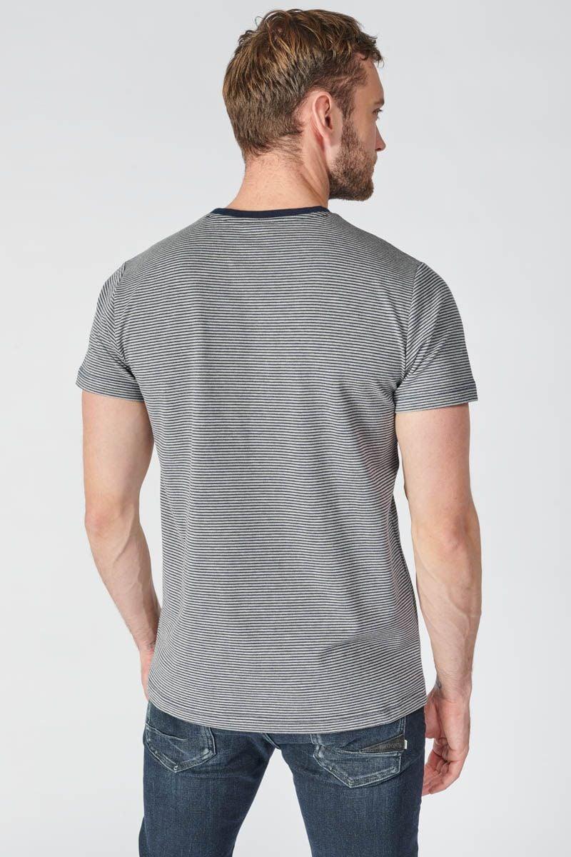 Le Temps Des Cerises T-shirt Loxel Gris à Rayures