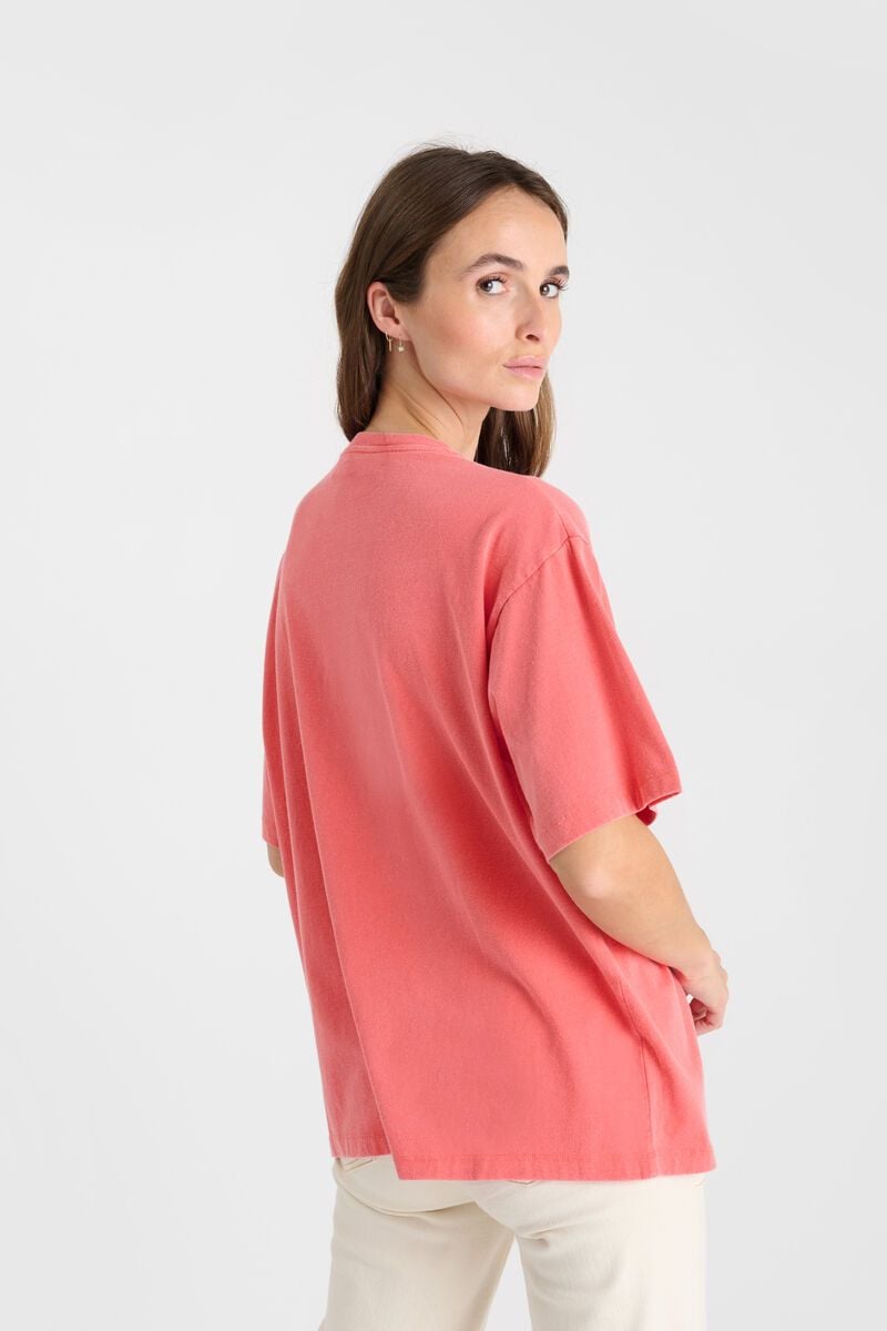 Le Temps Des Cerises T-shirt Lynette Rose Imprimé