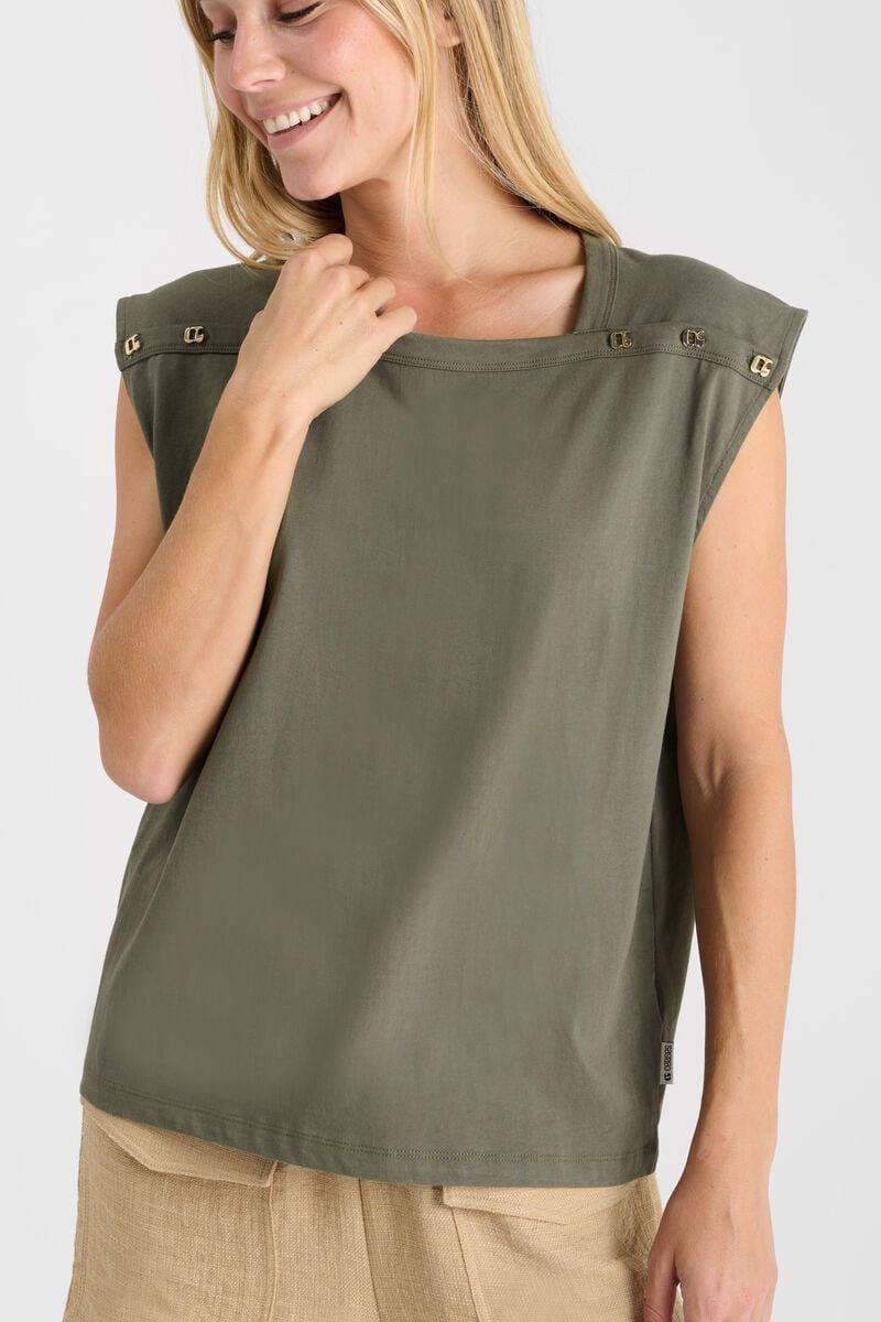 Le Temps Des Cerises T-shirt Marina Kaki