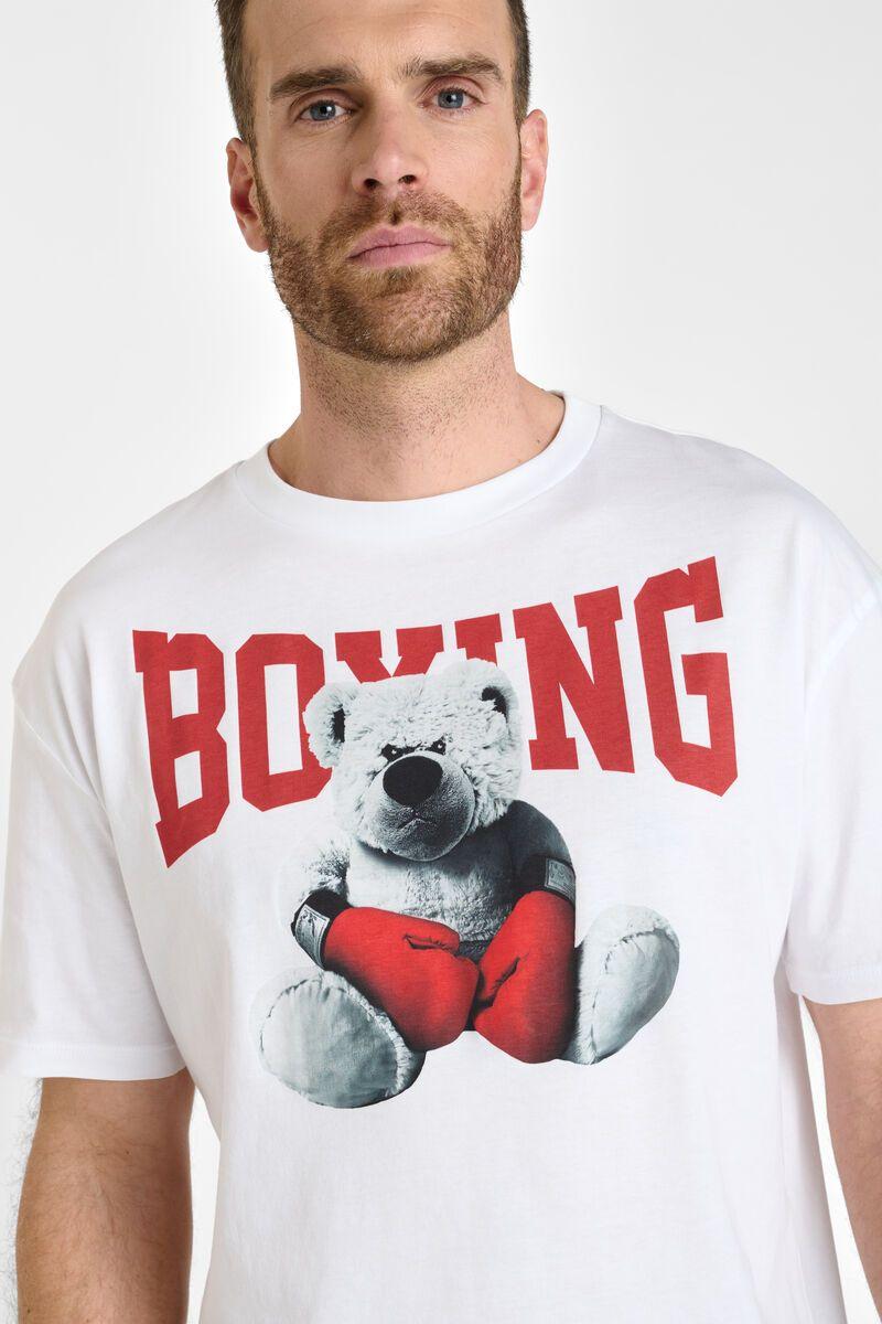 Le Temps Des Cerises T-shirt Minke Blanc Imprimé