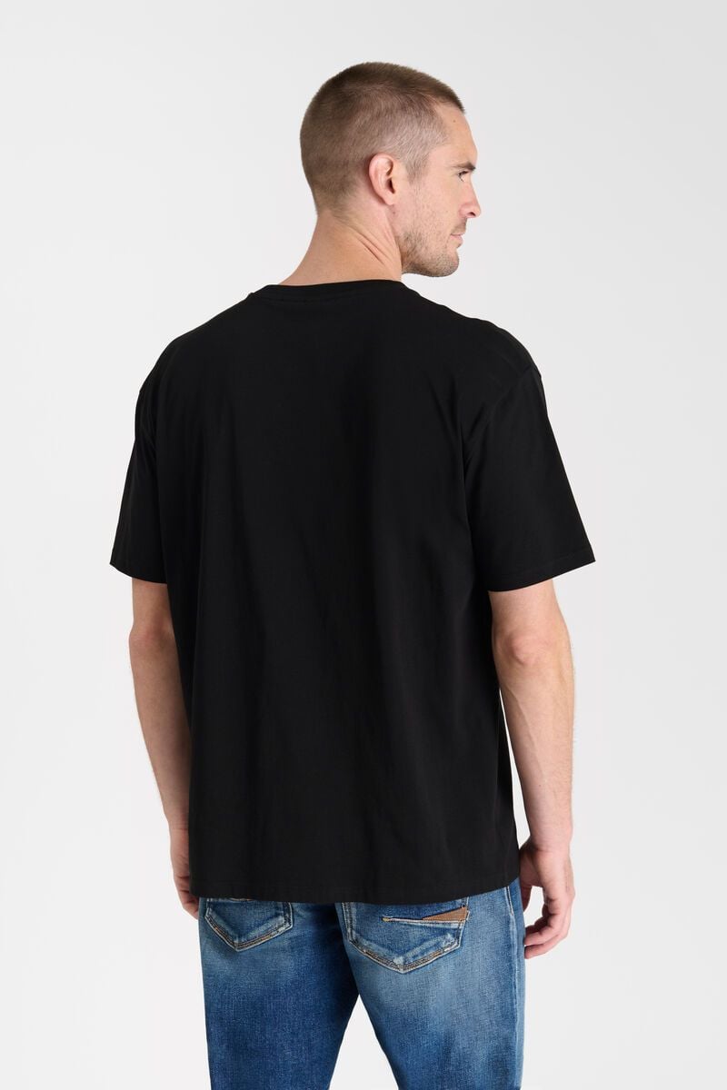 Le Temps Des Cerises T-shirt Minke Noir Imprimé