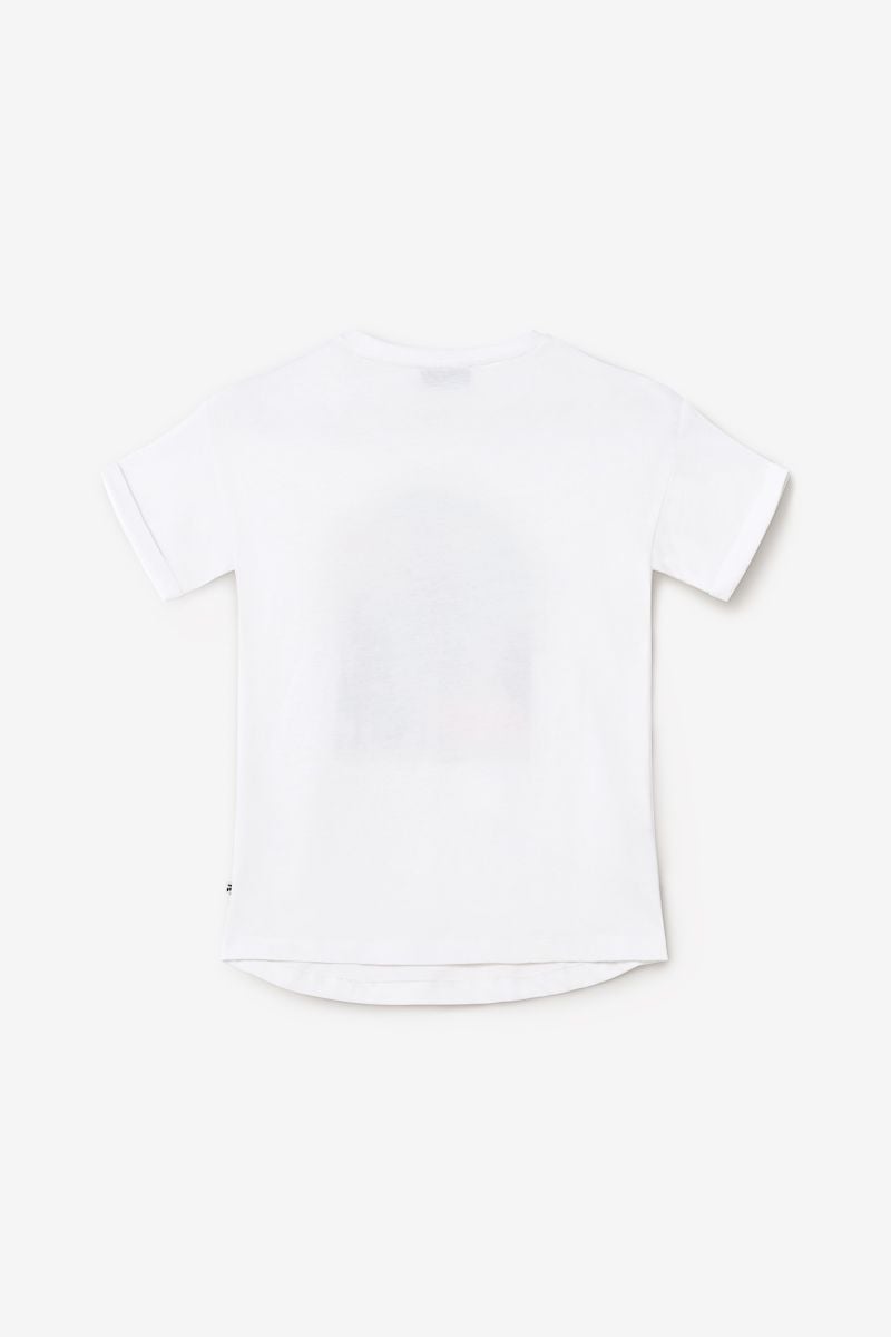 Le Temps Des Cerises T-shirt Misagi Blanc Imprimé