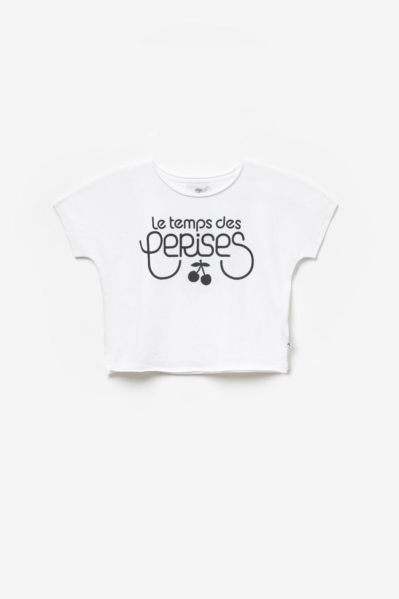 le temps des cerises T-shirt Musgi blanc