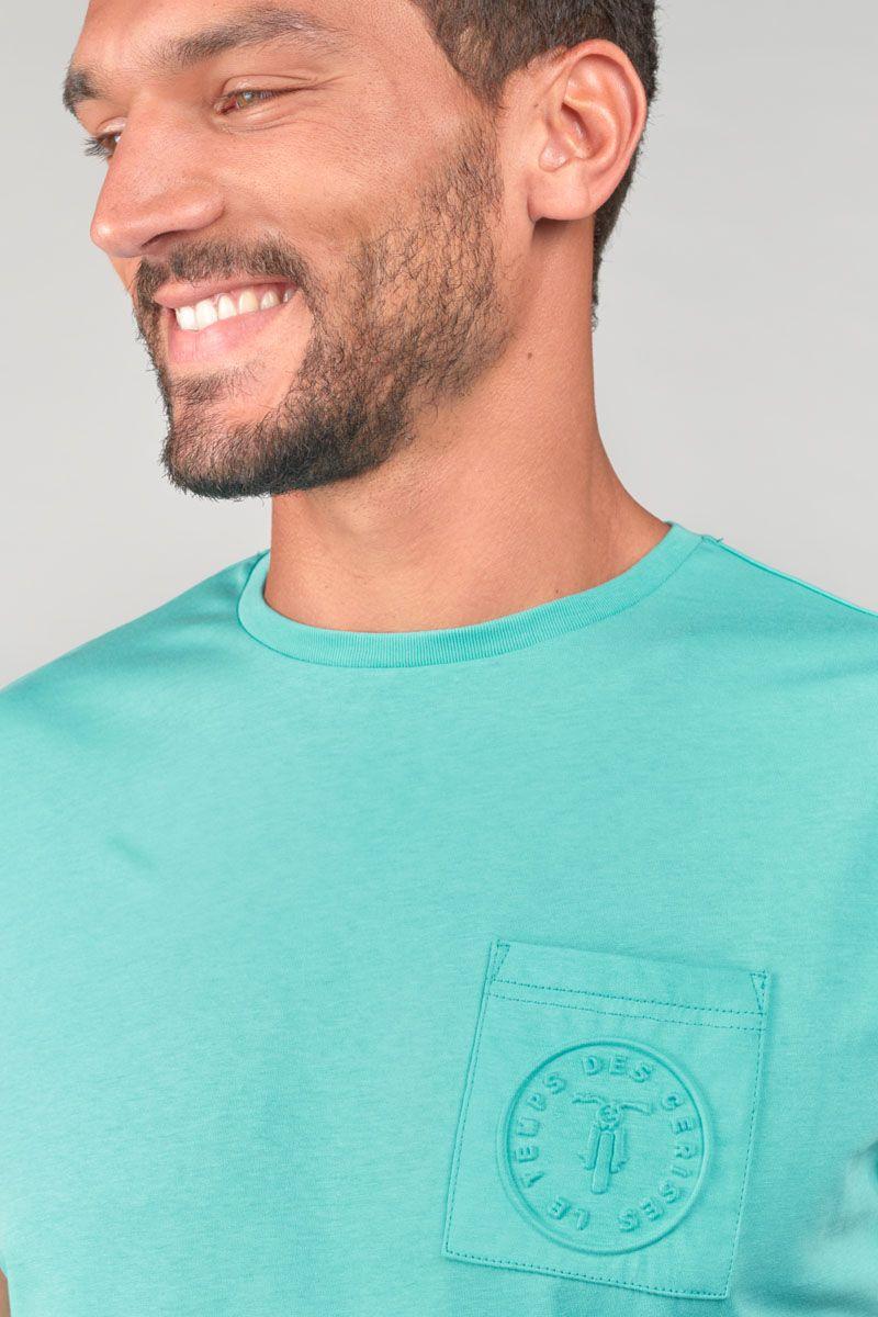 Le Temps Des Cerises T-shirt Paia Bleu Turquoise
