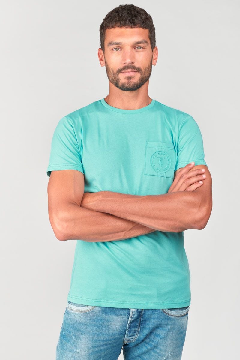 Le Temps Des Cerises T-shirt Paia Bleu Turquoise