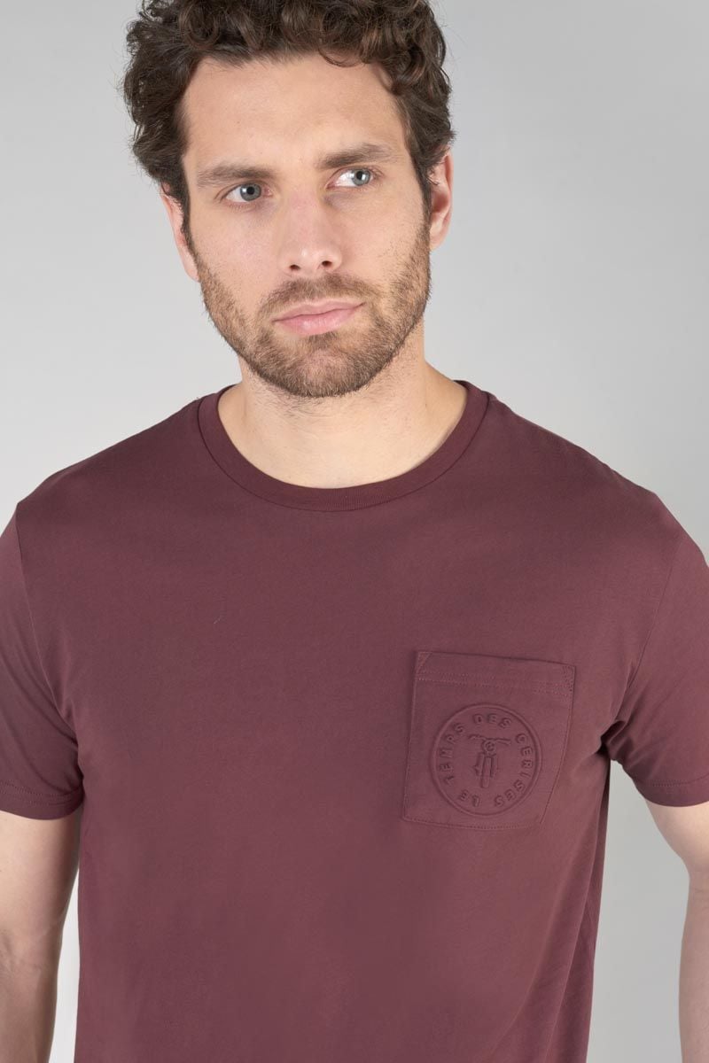 le temps des cerises T-shirt Paia lie de vin