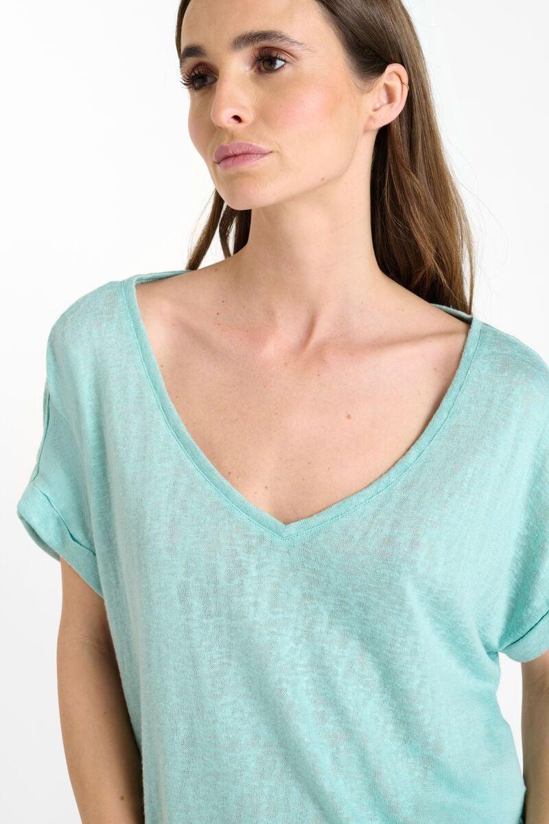 Le Temps Des Cerises T-shirt Pati Bleu