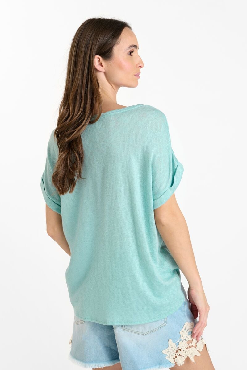 Le Temps Des Cerises T-shirt Pati Bleu