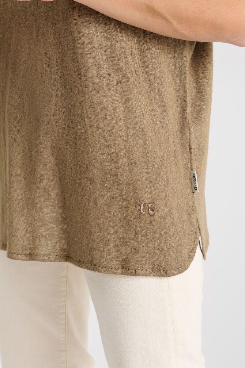Le Temps Des Cerises T-shirt Pati Marron